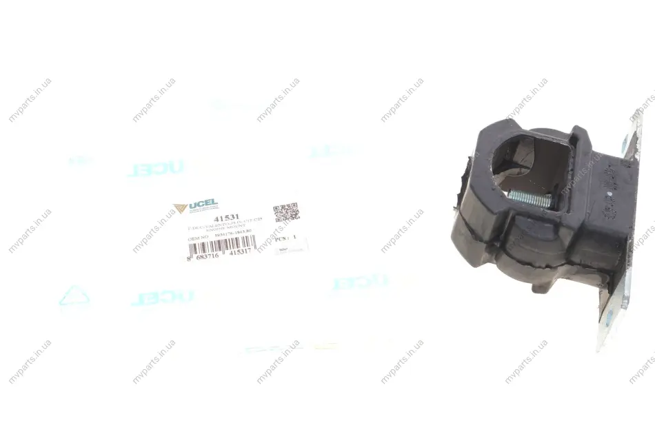 Подушка КПП Fiat Ducato 1.9D/TD/2.0 82-94 (L) UCEL UC-EL 41531 (фото 1)