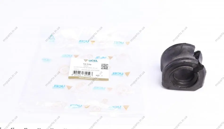 Втулка стабілізатора (заднього) MB Sprinter 509-519 CDI 06- (d=30mm) UCEL UC-EL 61259 (фото 1)