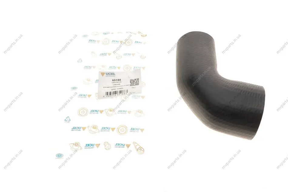 Патрубок інтеркулера VW Golf/Jetta/Eos/Touran 1.4 TSI 06- UCEL UC-EL 65188 (фото 1)
