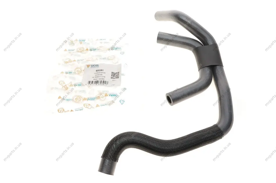 Патрубок системи охолодження VW T5 1.9TDI 03-09 (к-кт в сборі) UCEL UC-EL 65391 (фото 1)