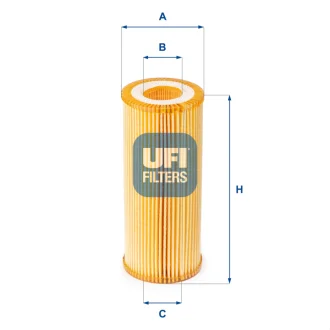 Фільтр оливний VAG 2.5-3.2 TFSI, TSI, FSI 04-(вир-во) UFI 25-080-00