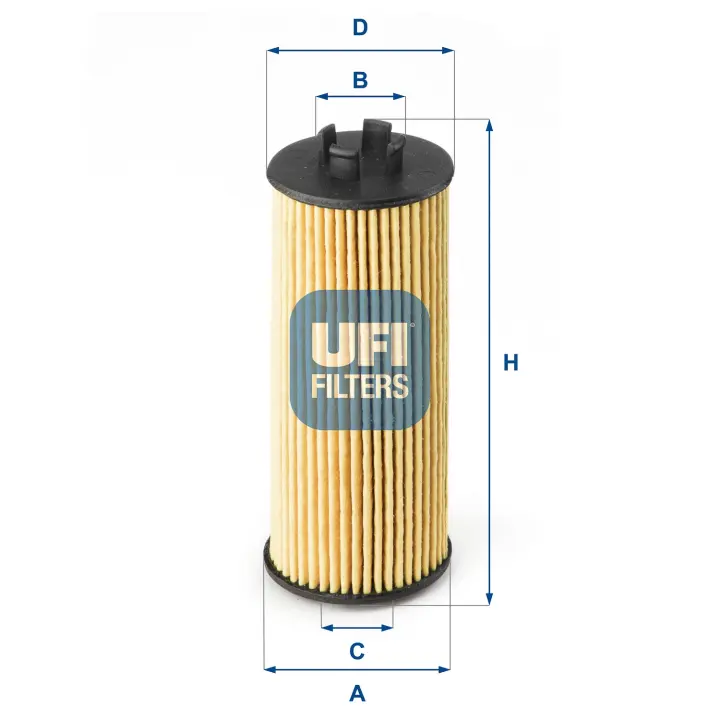 Фільтр оливний BMW X1 1.6-2.8 15-, MINI COOPER 1.5-2.0 13- (вир-во) UFI 25-185-00 (фото 1)
