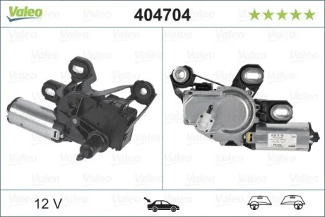 Моторчик склоочисника MB Vito (W639) 03- (задній) VALEO Valeo 404704