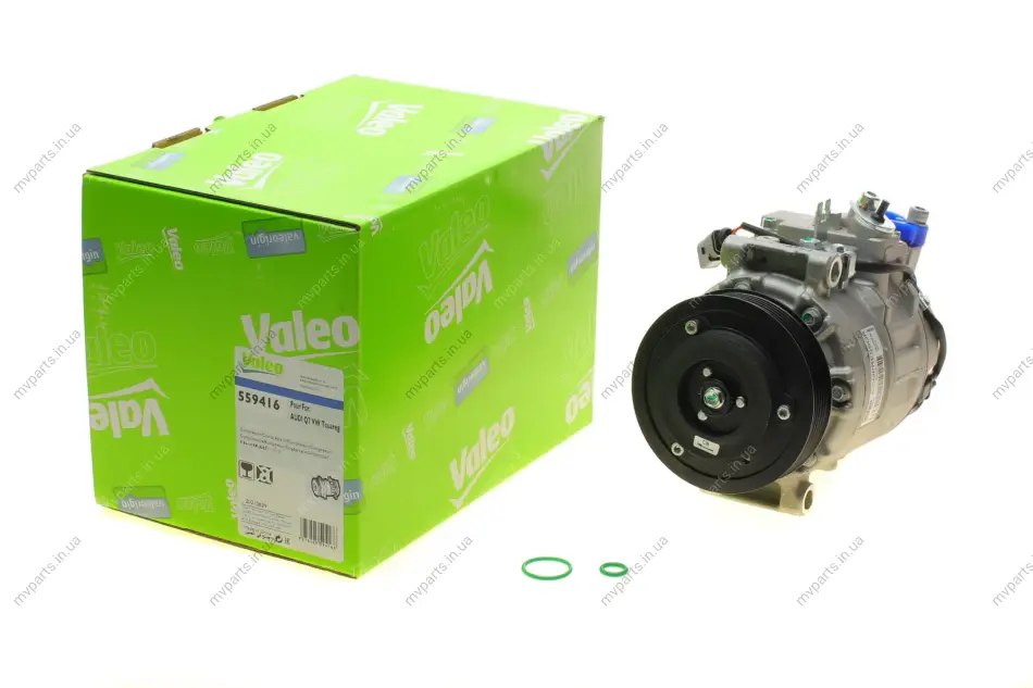 Компресор кондиціонера VW Touareg 04-18/Audi Q7 3.0TDI 06-15 VALEO Valeo 559416 (фото 1)