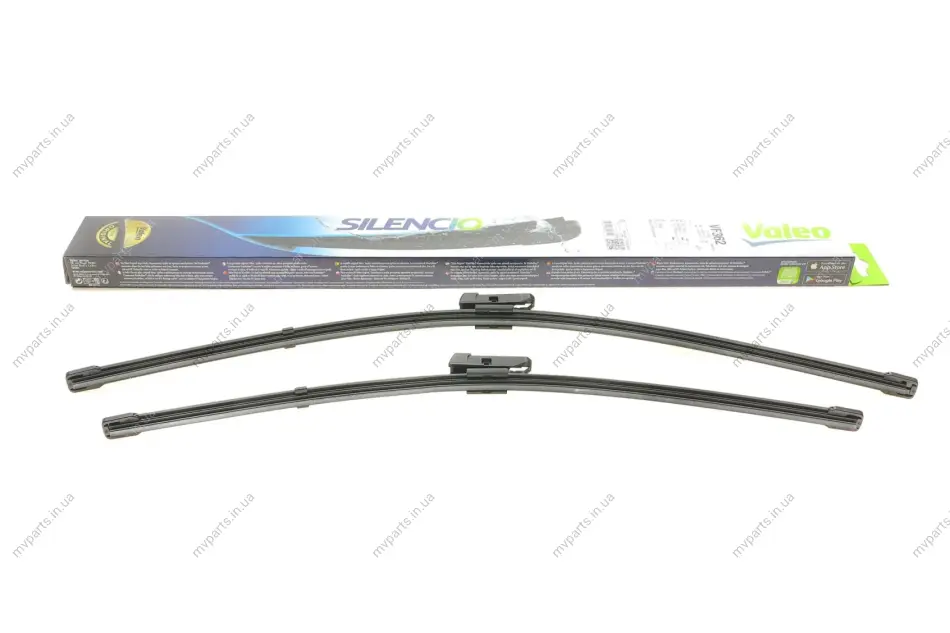 Щітки склоочисника (600/500 мм) Porsche Macan 14-/Audi A4 09-/A5 09- VALEO Valeo 574462 (фото 1)