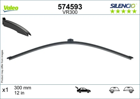 Щітка склоочисника (задня) (285mm) MB E-class (S213)/G-class (W463) 16- VALEO Valeo 574593