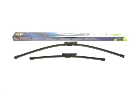 Щітки склоочисника (650/400mm) Citroen C3 II/Renault Laguna III 07- (безкаркасна) VALEO Valeo 574653
