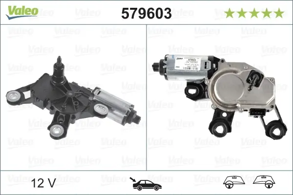 Моторчик склоочисника Audi A3/A4/Q5/Q7 03-17 VALEO Valeo 579603 (фото 1)