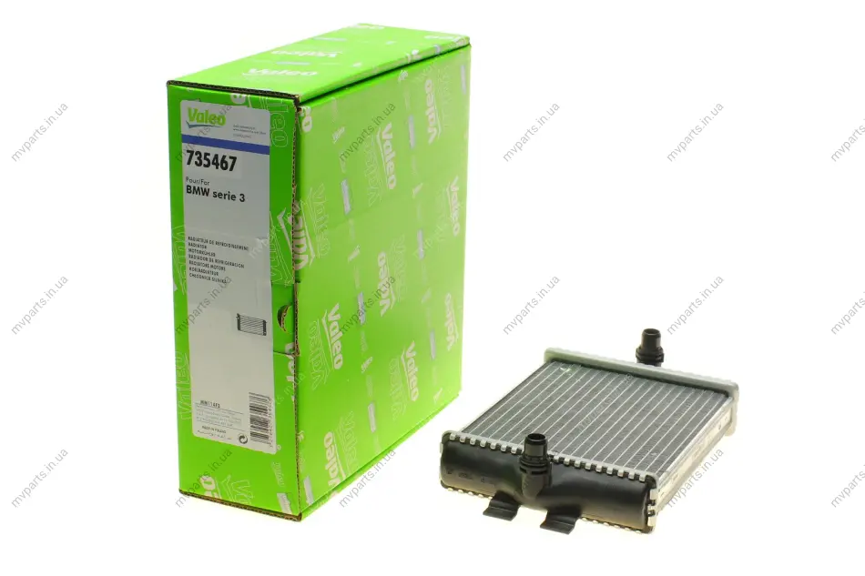 Радіатор охолодження BMW 3 (F30/F80) 11-18 N20/N26/N57 VALEO Valeo 735467 (фото 1)