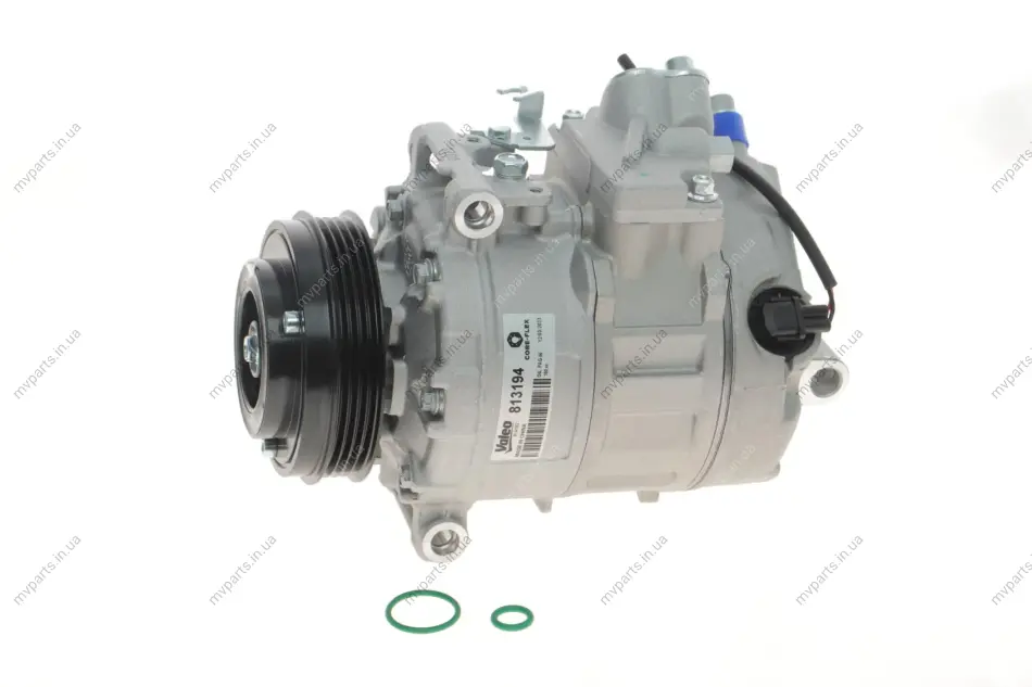 Компресор кондиціонера BMW 5 (E60/E61)/7 (E65/E66/E67) 2.0-3.0D 01-10 M54/M57 VALEO Valeo 813194 (фото 1)