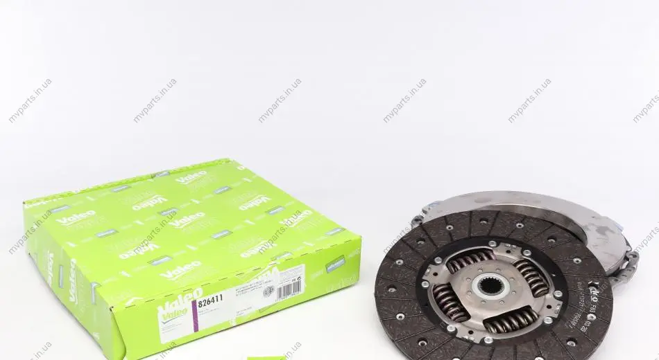 Комплект зчеплення Fiat Ducato 2.3D 06- (d=250mm) VALEO Valeo 826411 (фото 1)