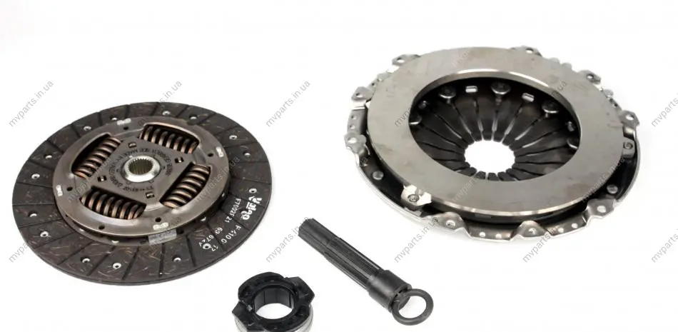 Комплект зчеплення VW T4 2.4D/2.5 TDI 90-03 VALEO Valeo 826855 (фото 1)
