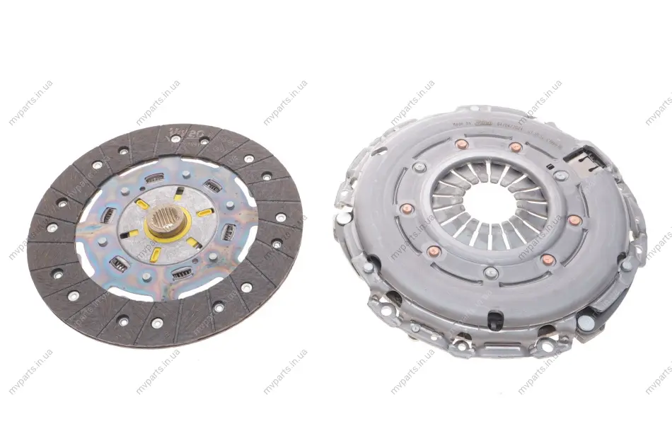 Комплект зчеплення Fiat Doblo 1.6 D Multijet 10- (d=240mm) VALEO Valeo 826865 (фото 1)