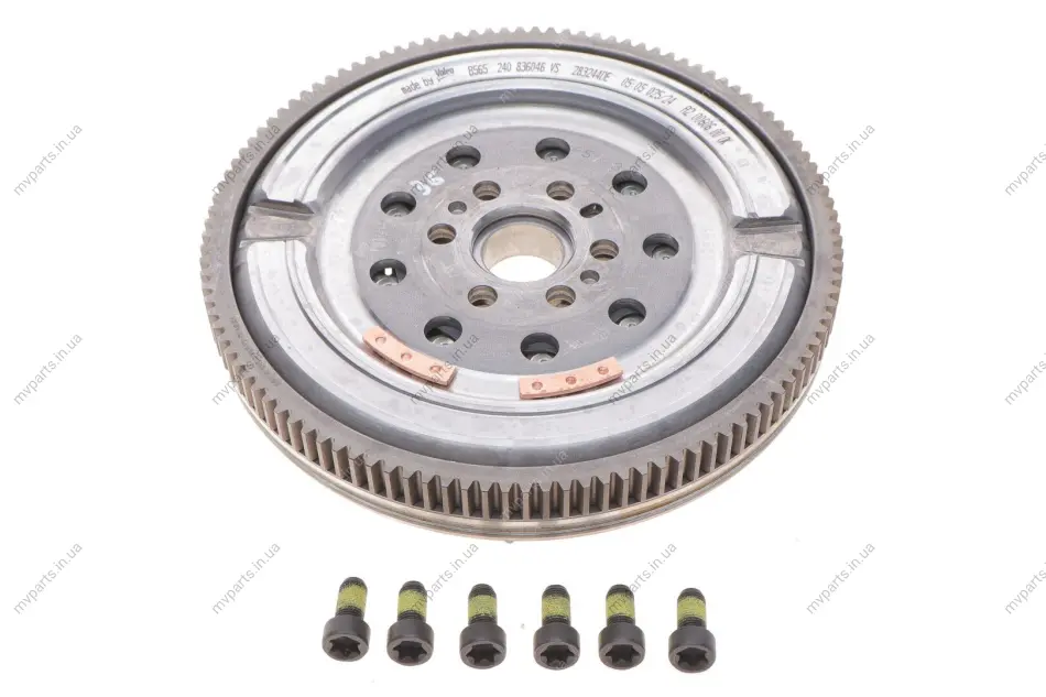 Демпфер зчеплення Fiat Doblo 1.6D Multijet 10- (d=289.8mm) VALEO Valeo 836046 (фото 1)
