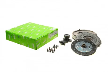 Демпфер + комплект зчеплення Citroen C4/Peugeot 3008/5008/508 1.6 HDi 10- VALEO Valeo 837394