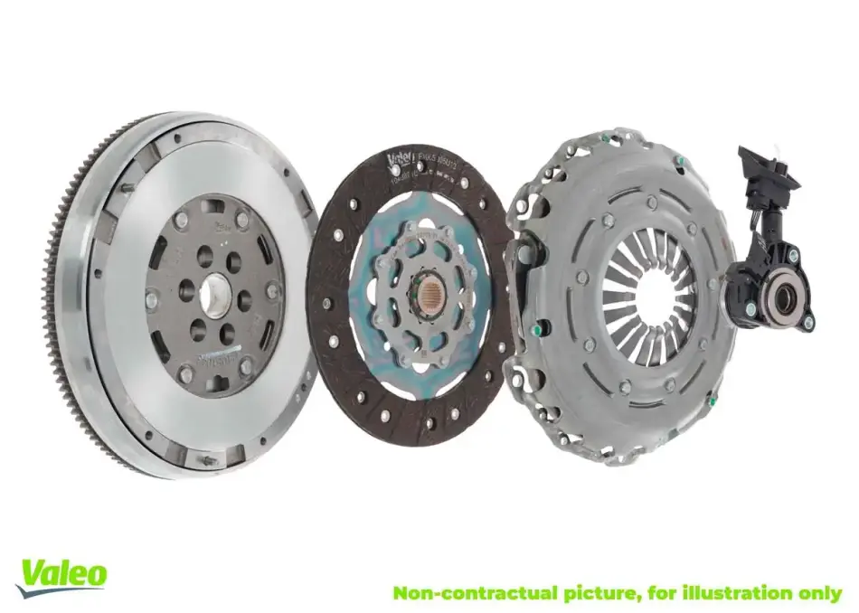 Демпфер + комплект зчеплення Ford Focus III/Mazda 3 1.6TDCi/CD 10- VALEO Valeo 837440 (фото 1)
