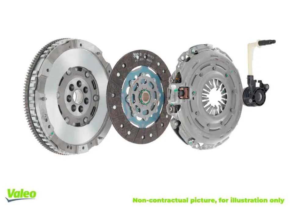 Демпфер + комплект зчеплення Ford Focus 2.0 TDCi 03 VALEO Valeo 837454 (фото 1)