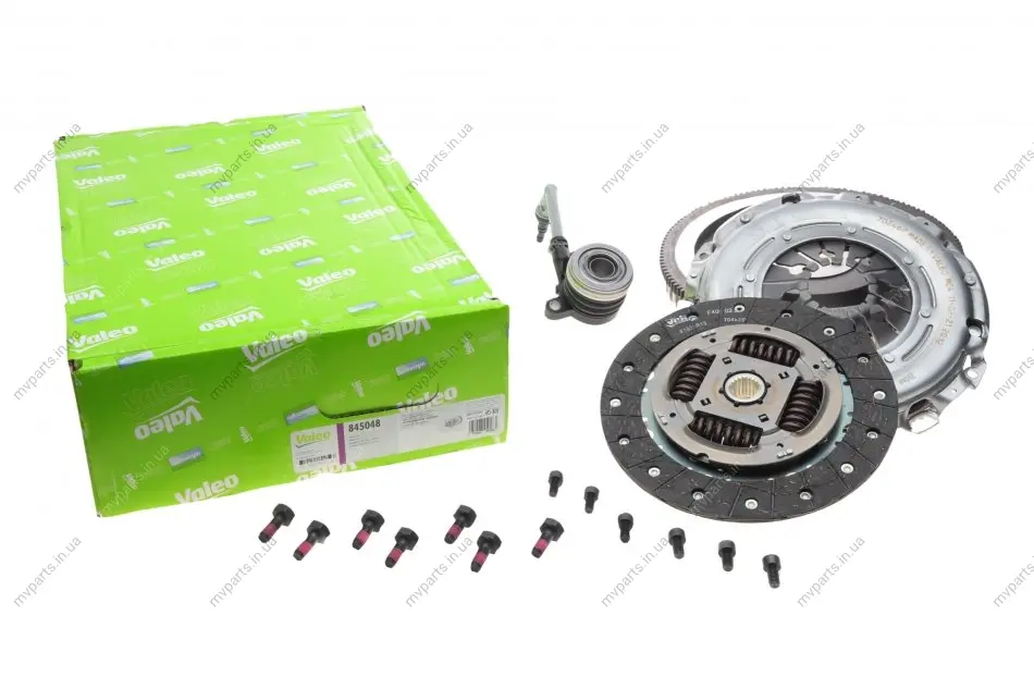 Демпфер + комплект зчеплення Renault Megane II/III/Scenic II/III 1.9dCi 02- (d=239) z=21 VALEO Valeo 845048 (фото 1)