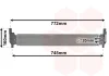 Радіатор охолодження Skoda Fabia/Rapid/Roomster1.2/1.4 TSI 10- VAN WEZEL Van Wezel 03002346 (фото 1)