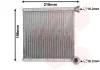 Радіатор пічки VW Golf/Passat/Audi A3/Skoda Octavia 12- VAN WEZEL Van Wezel 03006385 (фото 1)