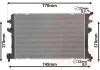 Радіатор охолодження VW Touran/Tiguan/Golf/Passat 1.0-2.0D 12- VAN WEZEL Van Wezel 03012705 (фото 1)
