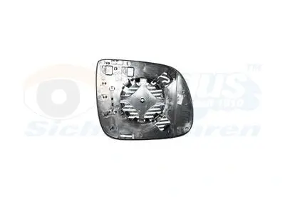 Скло дзеркала (з підігрівом) Audi Q5/Q7 06-15 (L) VAN WEZEL Van Wezel 0380837 (фото 1)
