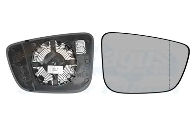 Скло дзеркала (з підігрівом) BMW 5 (G30/F90)/7 (G11/G12) 15- (R) VAN WEZEL Van Wezel 0550838 (фото 1)