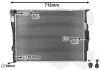 Радіатор охолодження BMW E87/E90/E91 16/20 MT 04- Van Wezel 06002291 (фото 1)