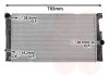 Радіатор охолодження BMW 5 (10/F11) 2.0 11-17 N20 VAN WEZEL Van Wezel 06002549 (фото 1)