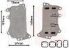 Радіатор масляний BMW 1 (F20)/3 (F30)/5 (F11)/X3 (F25) 07-18 (теплообмінник) (N47) VAN WEZEL Van Wezel 06003553 (фото 1)