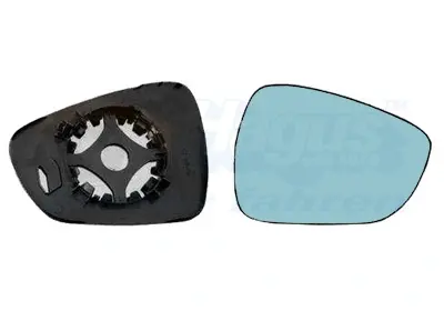 Скло дзеркала (з підігрівом) Citroen C5 08- (L) VAN WEZEL Van Wezel 0963838 (фото 1)