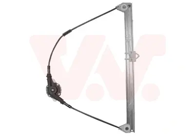 Склопідіймач (передній) Fiat Doblo 01- (R) (ручної) VAN WEZEL Van Wezel 1636226 (фото 1)