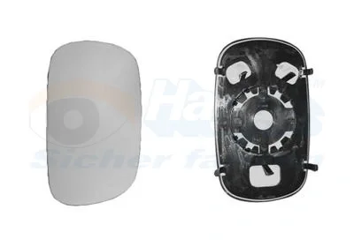Скло дзеркала Fiat Doblo 1.2-1.9 01- VAN WEZEL Van Wezel 1636830