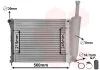 Радіатор охолодження Fiat 500/Panda/Ford Ka 1.2 07- VAN WEZEL Van Wezel 17002345 (фото 1)