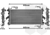 Радіатор охолодження Citroen Jumper/Fiat Ducato/Peugeot Boxer 2.0HDi 11- VAN WEZEL Van Wezel 17002453 (фото 1)