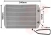 Радіатор пічки Fiat 500/Panda 07- VAN WEZEL Van Wezel 17016700 (фото 1)