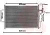 Радіатор кондиціонера (з осушувачем) Mazda 1.6 MZ-CD/MZR CD/CD 08- VAN WEZEL Van Wezel 27005281 (фото 1)