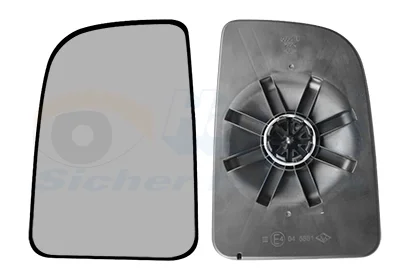 Скло дзеркала MB Sprinter (W907/W910) 18- (L) VAN WEZEL Van Wezel 2973835