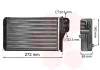 Радіатор пічки Peugeot 207/207SW 06-13 VAN WEZEL Van Wezel 40006292 (фото 1)