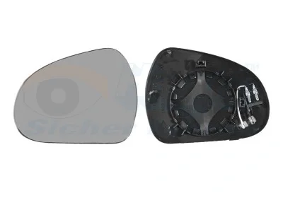 Скло дзеркала (з підігрівом) Peugeot 308 07-14 (L) VAN WEZEL Van Wezel 4042837