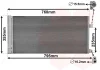 Радіатор кондиціонера Renault Laguna III 1.5-3.0dCI 08-15 VAN WEZEL Van Wezel 43005430 (фото 1)