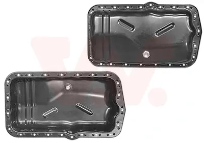 Піддон, масляний картера двигуна RENAULT/OPEL 2.2/2.5 DCi G9T/G9U (вир-во Wan Wezel) Van Wezel 4349070 (фото 1)