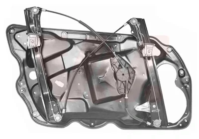Склопідіймач (передній) VW Passat 05-10 (R) (електро) (без моторчика)(з пластиною) VAN WEZEL Van Wezel 5740262