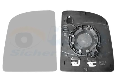Скло дзеркала (з підігрівом) VW Crafter 16- (L) VAN WEZEL Van Wezel 5792837