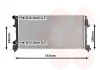 Радіатор охолодження VW Golf VII/Skoda Octavia 12- VAN WEZEL Van Wezel 58012340 (фото 1)