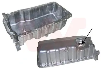 Оливозбірник (піддон) VW Caddy/Polo 1.6/1.9D/2.0 95- VAN WEZEL Van Wezel 5888071 (фото 1)