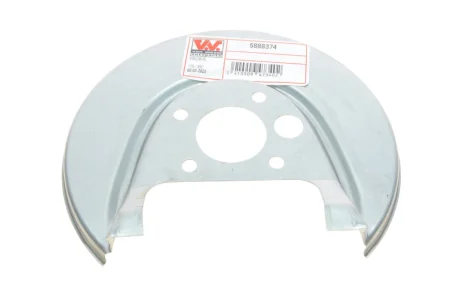 Захист диска гальмівного (заднього) (R) VW Golf IV/Skoda Octavia I/Rapid 96-19 VAN WEZEL Van Wezel 5888374