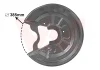 Захист гальмівного диска VAG 04-15 286mm RE.R Alu (вир-во) Van Wezel 7623374 (фото 1)