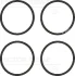 Прокладка колектора впускного VW Caddy 1.4-1.6 95-04 (к-кт) REINZ VICTOR REINZ 11-77542-01 (фото 1)