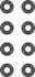 Сальник клапана Citroen Jumpy/Peugeot Partner/Renault Kangoo 1.5 dCi/2.0HDi 99- (к-кт 8шт.) REINZ VICTOR REINZ 12-31306-07 (фото 1)